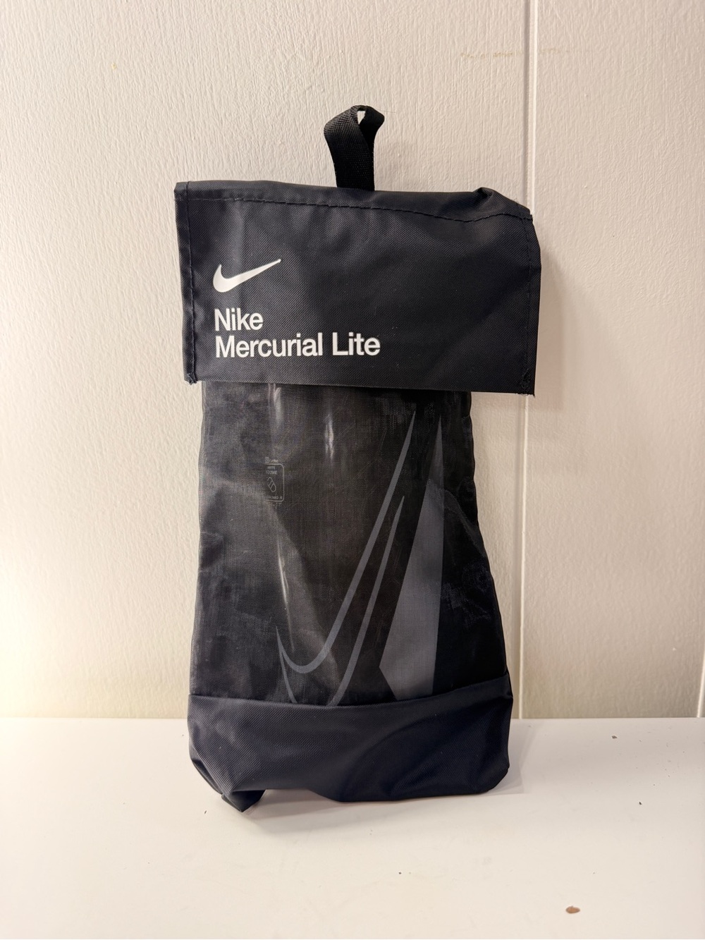Nike Mercurial Lite Black Toiletry / Shoe Pouch